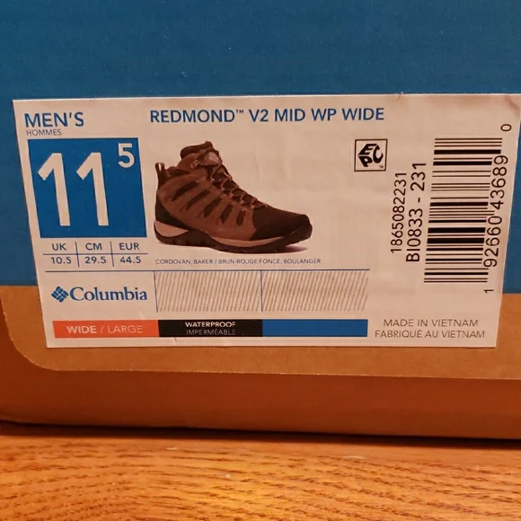 Men's Hiking Shoes in Brown and Black Size 11.5W - Picture 3 of 8